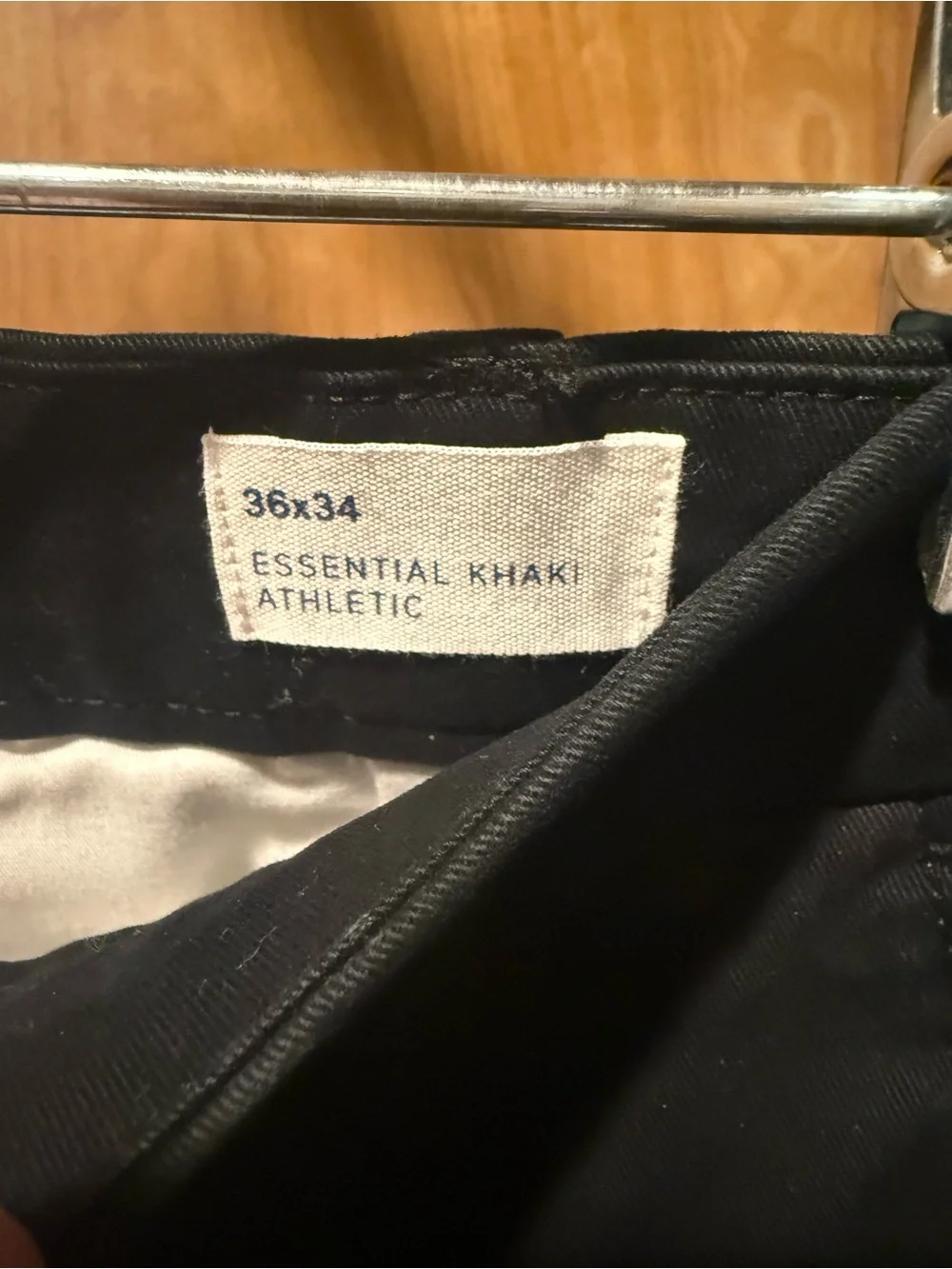 GAP Men's Black Chinos - Straight Casual Trousers